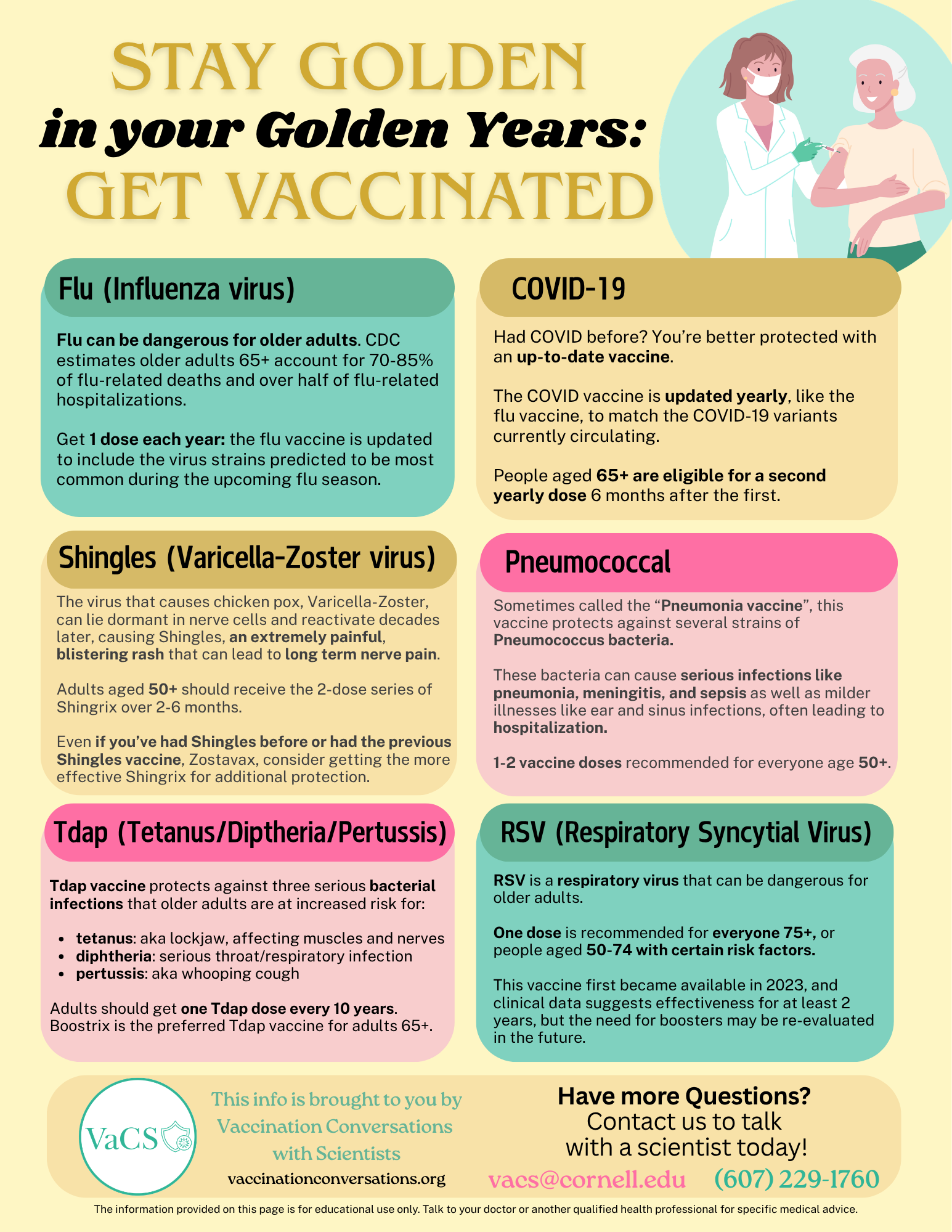 Handout Vaccines For Older Adults Thumbnail